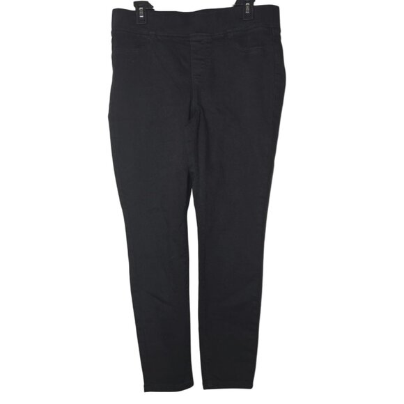 Talbots Simply Flattering Collection Black Jegging Pull On Jeans Size 12P Petite - Picture 1 of 10